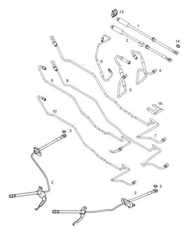 Opel Astra H Zestaw Przewodów Hamulcowych Stalowych W Otulinie Zestaw Tył na Arena.pl