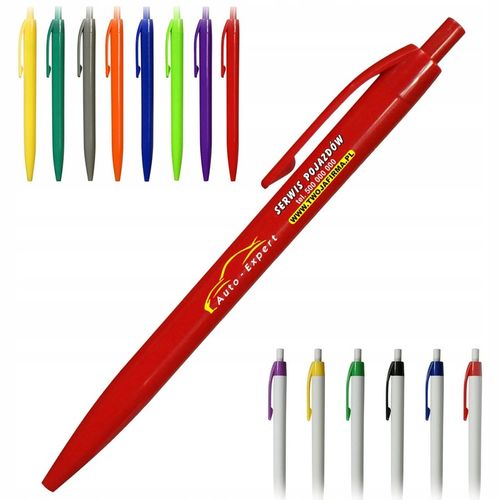 Długopisy reklamowe NETTO z nadrukiem logo 100szt na Arena.pl