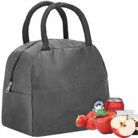 Torba termiczna na jedzenie 5L na biwak, piknik, plażę szara