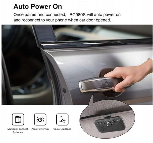 Zestaw głośnomówiący SUNITEC BC980SA na Arena.pl