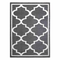 RUG/LU/ESMESA/TRELLIS2/GREY+WHITE/140x190