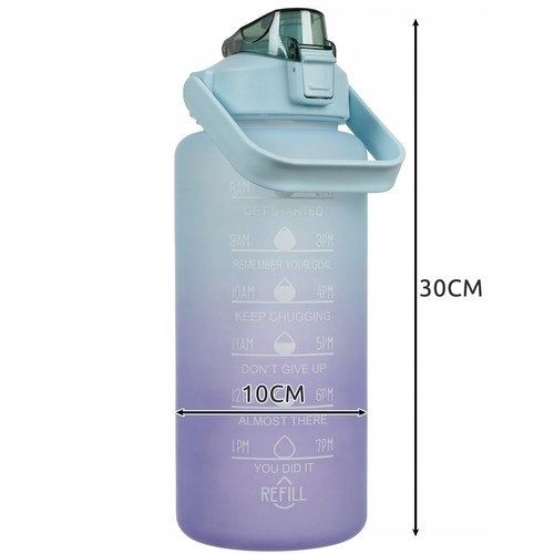 Butelka - bidon na wodę 2L Trizand 24496 zdjęcie 6