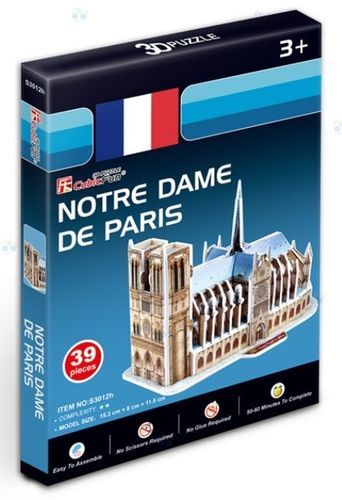 PUZZLE 3D KATEDRA NOTRE DAME na Arena.pl