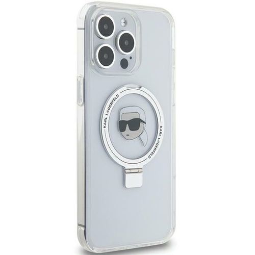 Etui Karl Lagerfeld do iPhone 15 Pro Max, Biały, MagSafe na Arena.pl
