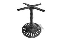 NOGA STOŁU K05 - NISKA Z KRZYŻAKIEM SŁONECZKO AŻUROWE PODSTAWA STÓŁ ŻELIWNA