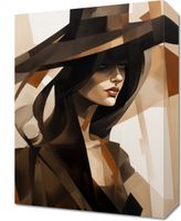Obraz 30x40cm Skrywająca się Tajemniczość