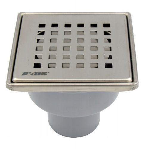 KRATKA ŚCIEKOWA 10X10cm SYFON HYDRAULICZNY I SUCHY na Arena.pl