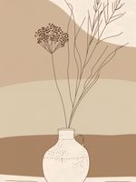 Plakat 75x100cm Kojący Wazon