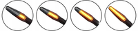 4X KIERUNKOWSKAZY MOTOCYKLOWE LED QUAD SKUTERA QUADA M10 HOMOLOGACJA