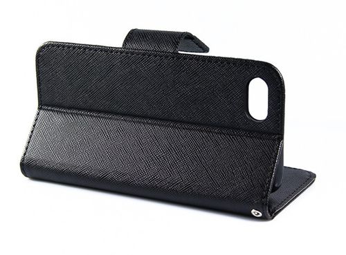 Etui portfel Fancy do iPhone 7 czarny na Arena.pl