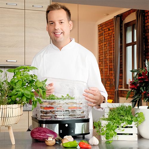 Suszarka Do Żywności Do Grzybów I Owoców Eldom Sg500 zdjęcie 4