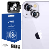 apple iphone 14 - 3mk lens protection pro violet