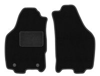 Dywaniki przednie welurowe do: Lancia Ypsilon II 2003-2011 hatchback czarne
