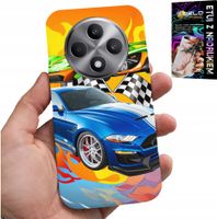 ETUI DO OPPO RENO12 F / 12FS 5G - DLA DZIECI, SAMOCHODY WYŚCIGOWE WYŚCIGI