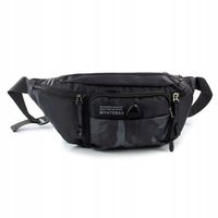 Torebka saszetka BIODRÓWKA NERKA męska POJEMNA SOLID PREMIUM BARDZO DUŻA