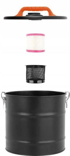 SEPARATOR DO ODKURZACZA DO POPIOŁU KOMINKA GRILLA 18L na Arena.pl