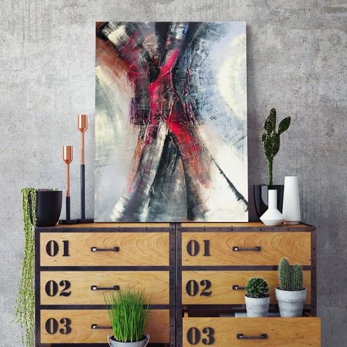 Obraz na płótnie - Canvas, Abstrakcja 71 50x70 na Arena.pl