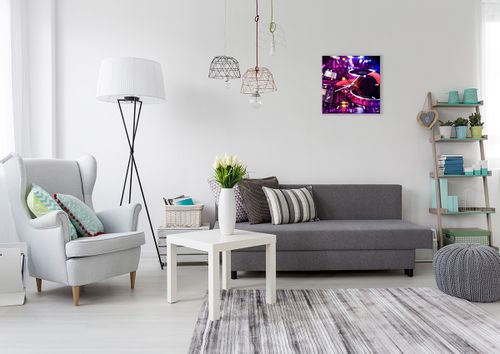 Zegar Ścienny - Studio Nagrań  - 40X40 Cm - C3Ac40X40-2404 na Arena.pl