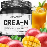 KREATYNA monohydrat SMAKOWA w proszku ProActive Crea-M LOAD MANGO 250g