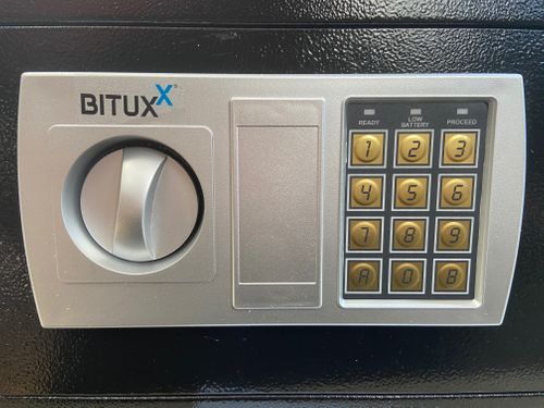 SEJF MEBLOWY ELEKTRONICZNY CZARNY 14210 na Arena.pl