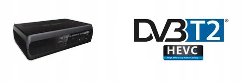 Dekoder Tuner New Digital T2 265 HD DVB-T2 SD/HD H.265 HEVC EPG HDMI na Arena.pl