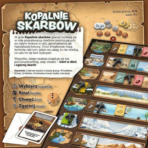 GRA KOPALNIE SKARBÓW TREFL 01829 na Arena.pl