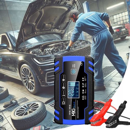 Mocny Prostownik Samochodowy Ładowarka Akumulatora LCD 24V 12V 8A AUTOMAT na Arena.pl