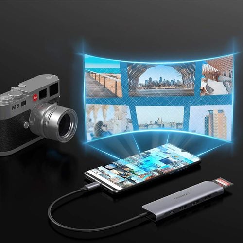 ADAPTER 6W1 UGREEN HUB USB-C DO USB, HDMI, SD 100W na Arena.pl
