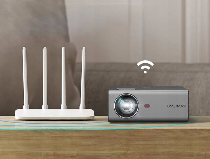 Rzutnik Projektor Overmax Multipic 3.5 Led Hd Wifi zdjęcie 3