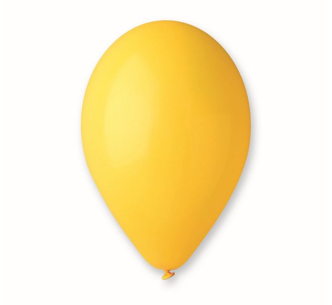 balony 100szt żółte ''10'' zdjęcie 1