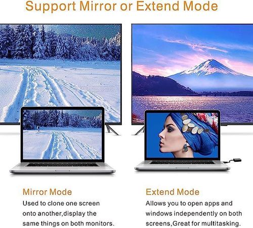 Adapter Video USB - VGA 1080p czarny AB-DE-USB2VGA na Arena.pl