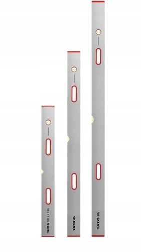 YATO ZESTAW 3 ŁAT MURARSKICH Z UCHWYTAMI 1.5M 2M 2.5M PION POZIOM na Arena.pl