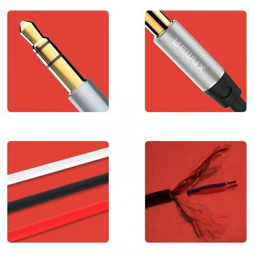 REMAX kabel aux mini jack 2m biały na Arena.pl