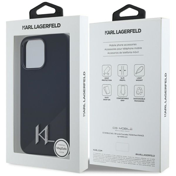 etui karl lagerfeld silicone shadow      metal initial magsafe do zdjęcie 8
