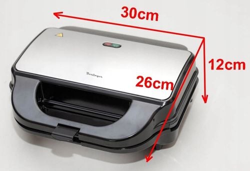 Gofrownica Toster Grill - Opiekacz 3 w 1 | MAX2100W | marmurkowe na Arena.pl