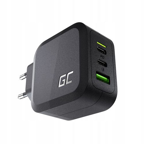 Szybka Ładowarka GC Power GaN 65W 2x USB-C PowerDelivery USB-A do telefonu na Arena.pl