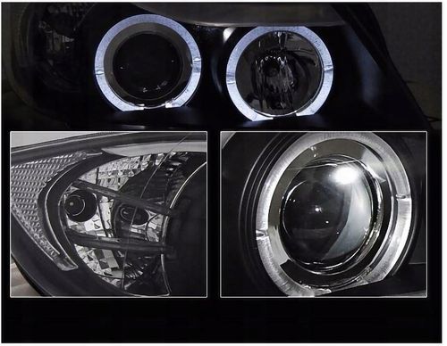 Lampy Reflektory Do BMW E90/E91 OD 03.2005 DO 08.2008 Ringi Soczewki na Arena.pl