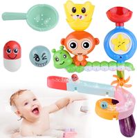 Zestaw Zabawek do Wanny z Przyssawkami YOUYIKE 14 Elementów bez BPA