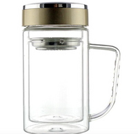 Kubek TERMICZNY - ZAPARZACZ - Do Kawy -Herbaty