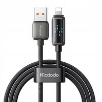 Mcdodo Szybki Kabel Przewód Usb Typu A Do Lightning Wyświetlacz Led 1.2M 3A