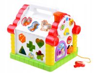 Kostka multidomek domek Sorter interaktywny Hola z dźwiękiem multikostka