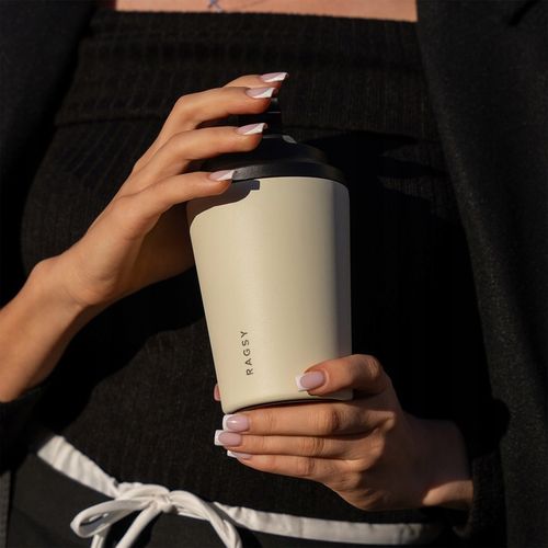 Kubek Termiczny ze stali nierdzewnej BPA FREE Simply Cup 340 ml - Sand na Arena.pl