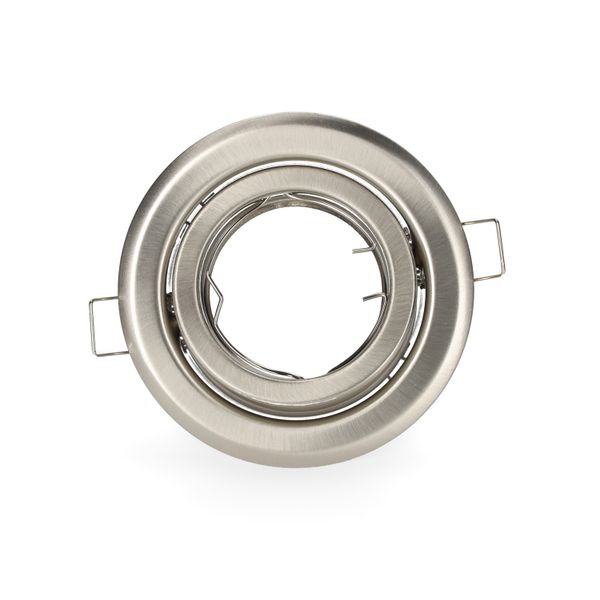 Pierścień do opraw LUMO1 z regulacją kierunku światła matowy CHROM zdjęcie 1