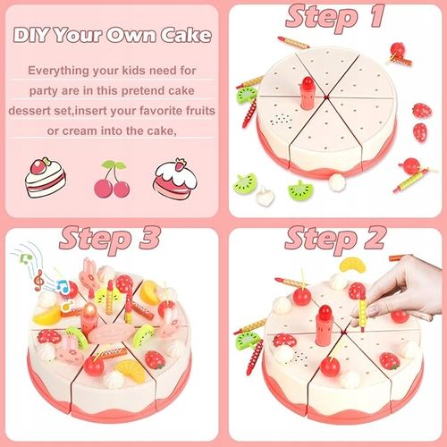 Tort do krojenia urodzinowy kuchnia światła rzepy dźwięki masterchef na Arena.pl