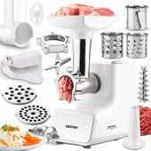 MASZYNKA DO MIELENIA MIĘSA ZELMER Z SZATKOWNICĄ I WYCISKARKA DO