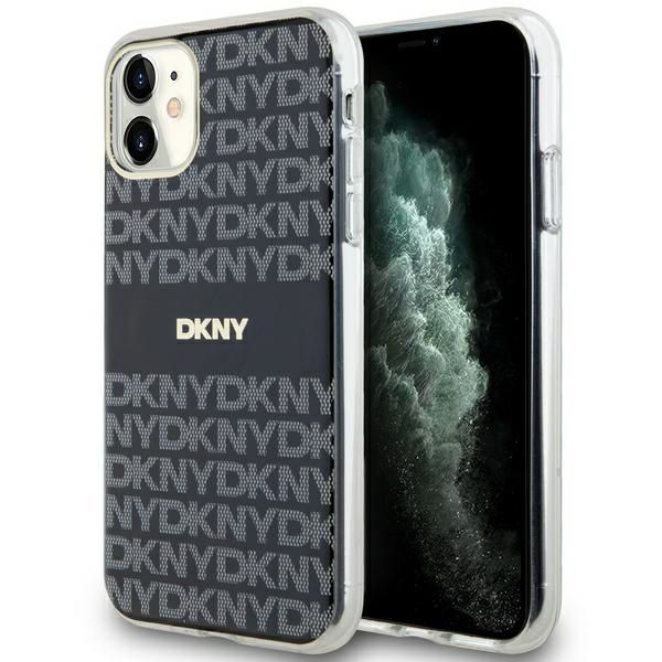 Etui DKNY do iPhone 11, iPhone XR, Czarny, MagSafe zdjęcie 1