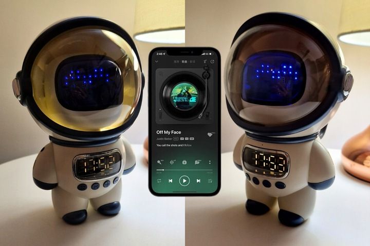 GŁOŚNIK Bluetooth z RADIEM DLA DZIECI bezprzewodowy LAMPKA NOCNA na PREZENT zdjęcie 11