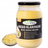 Masło klarowane (ghee) EOOVita 750 g NATURALNE