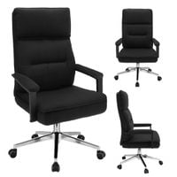 Fotel biurowy SEGO tkanina czarny