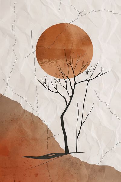 Plakat 20x30cm Surowość Pustyni zdjęcie 1